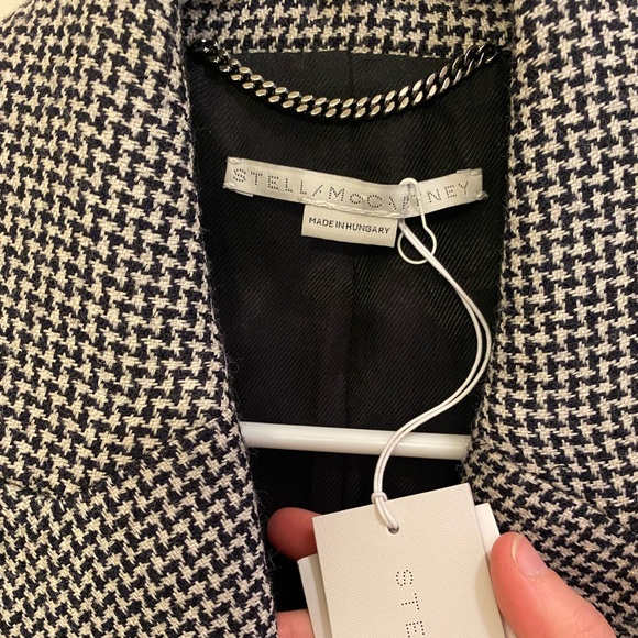 Stella McCartney houndstooth wool coat - Picture 14 of 16